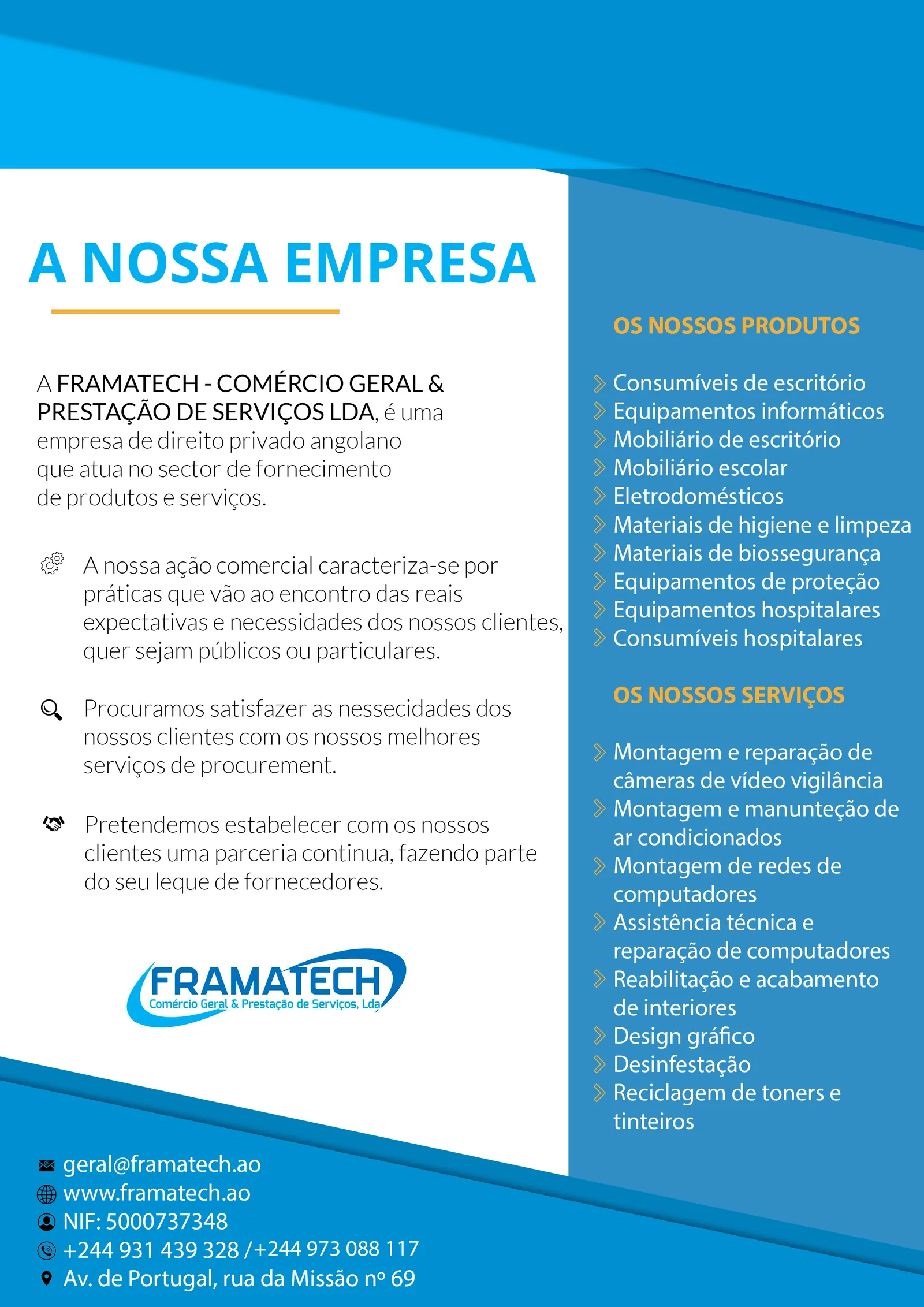 Portfólio Framatech